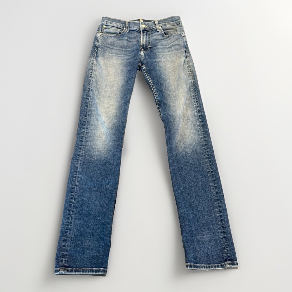 7 Seven For All Mankind Paxtyn / Skinny Jeans  31/32 Faded
